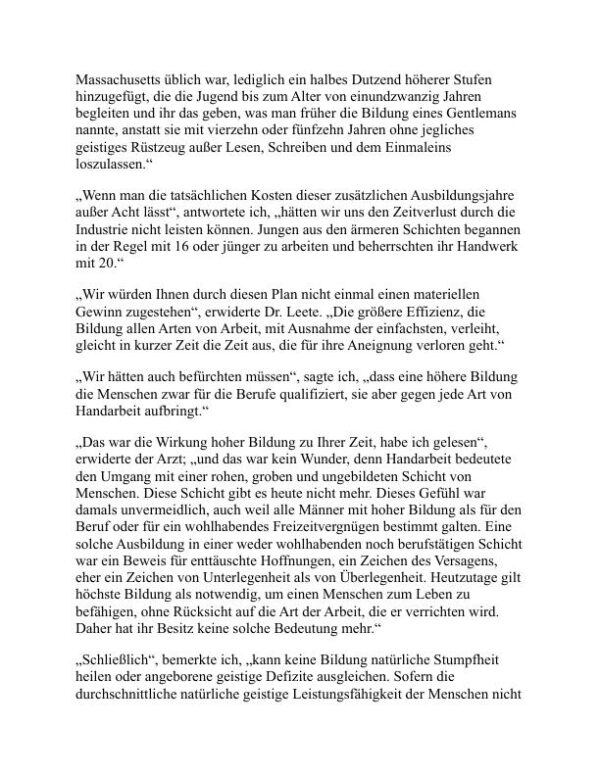 Rückblick - Edward Bellamy (Looking Backward - Deutsch) - Image 2