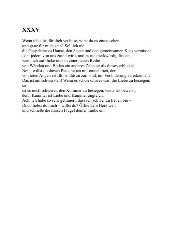 Sonette aus dem Portugiesischen - Elizabeth Barrett Browning (Sonnets from the Portuguese - Deutsch) - Image 2