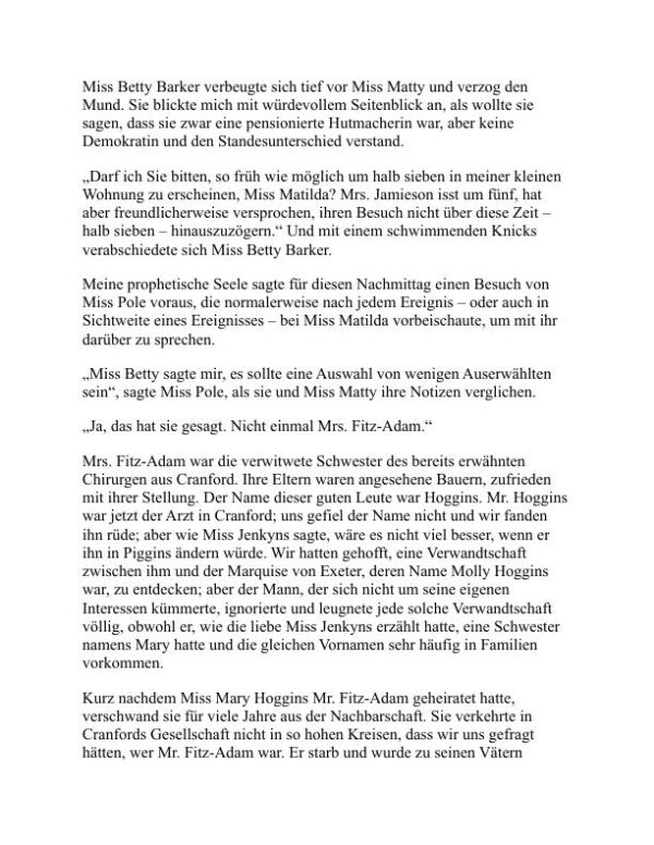 Cranford - Elizabeth Gaskell (Cranford - Deutsch) - Image 2