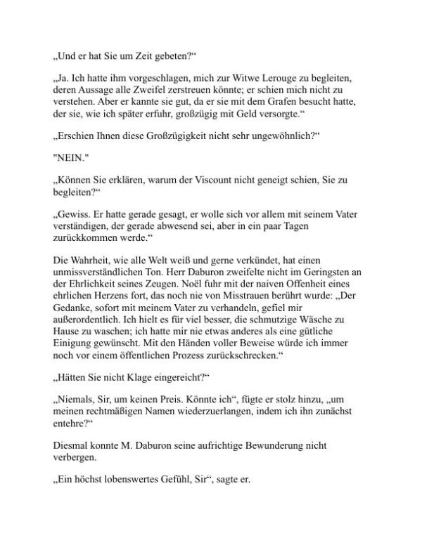 Der Fall Lerouge - Émile Gaboriau (The Lerouge Case - Deutsch) - Image 2
