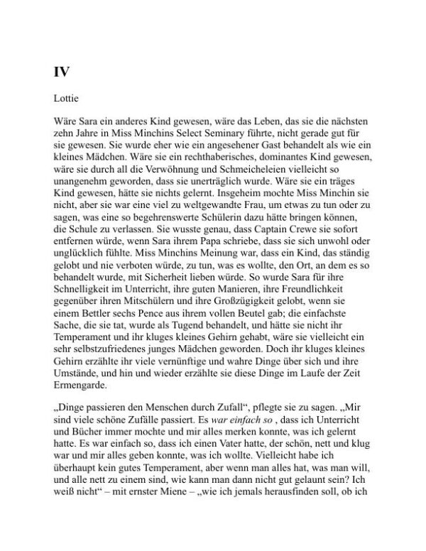 Eine kleine Prinzessin - Frances Hodgson Burnett (A Little Princess - Deutsch) - Image 2
