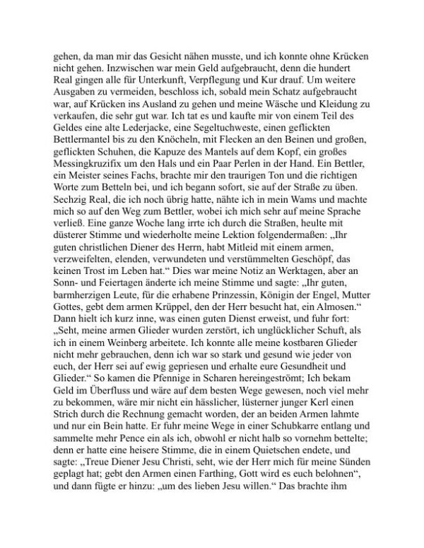 Pablo de Segovia, der spanische Scharfschütze - Francisco de Quevedo (Pablo de Segovia, the Spanish Sharper - Deutsch) - Image 2