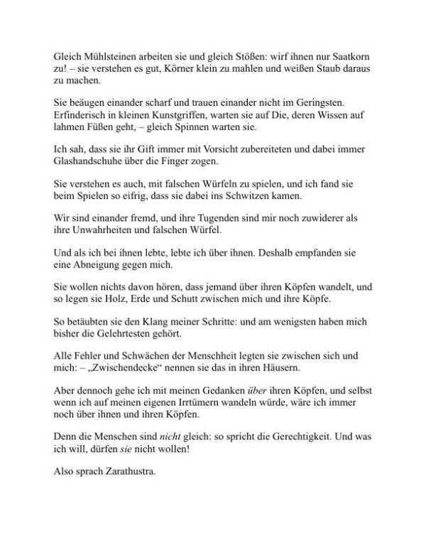 Also sprach Zarathustra - Friedrich Nietzsche (Thus Spake Zarathustra - Deutsch) - Image 2