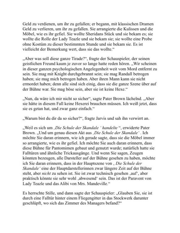 Das Geheimnis von Father Brown - G. K. Chesterton (The Secret of Father Brown - Deutsch) - Image 2
