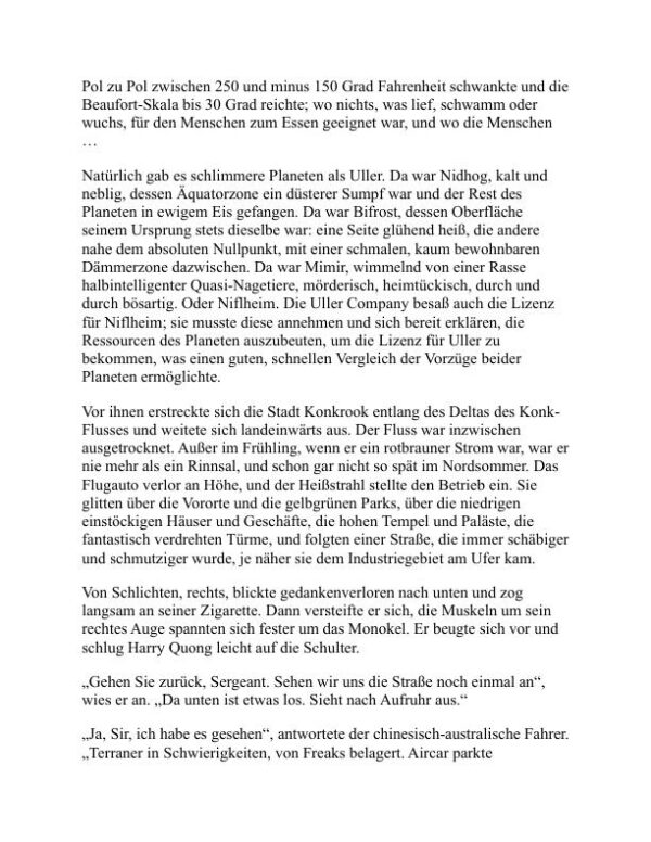 Uller-Aufstand - H. Beam Piper (Uller Uprising - Deutsch) - Image 2
