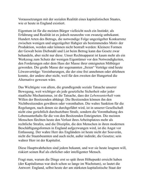Der unterwürfige Staat - Hilaire Belloc (The Servile State - Deutsch) - Image 2