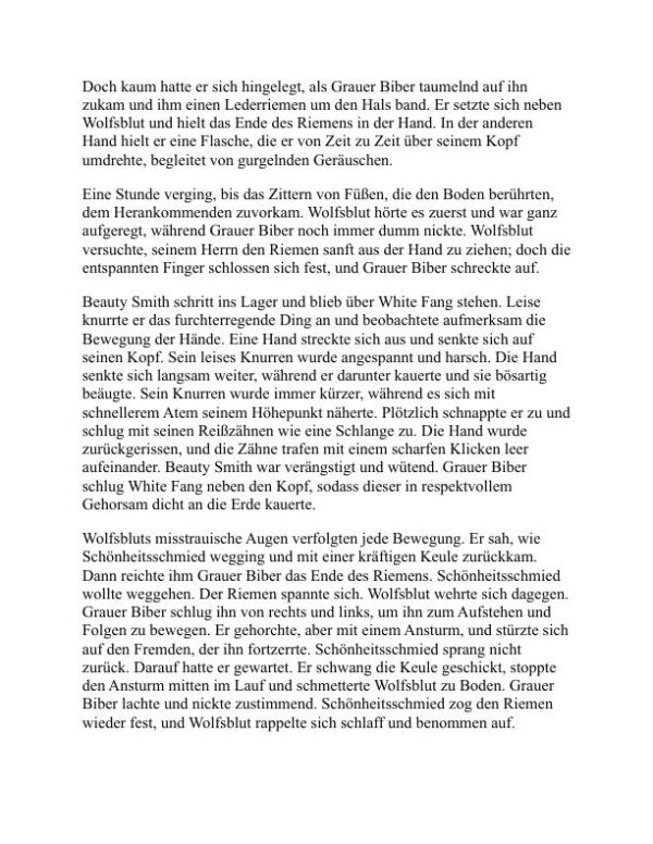 Wolfsblut - Jack London (White Fang - Deutsch) - Image 2