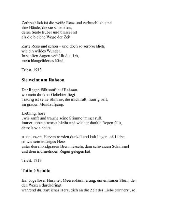 Poesie - James Joyce (Poetry - Deutsch) - Image 2