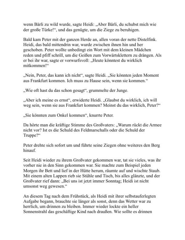 Heidi - Johanna Spyri (Heidi - Deutsch) - Image 2