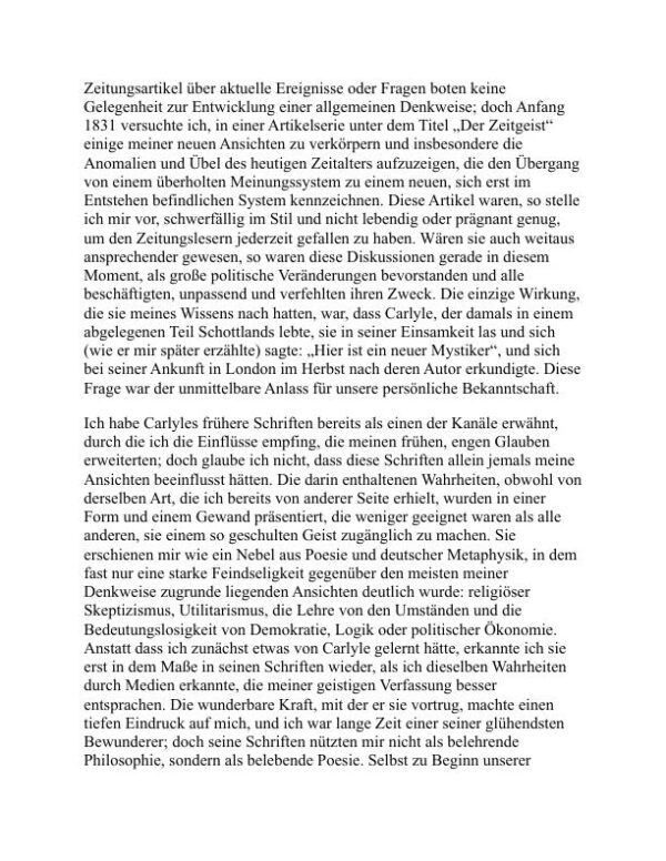 Die Autobiographie von John Stuart Mill - John Stuart Mill (The Autobiography of John Stuart Mill - Deutsch) - Image 2