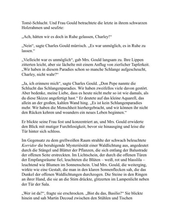 Nostromo - Joseph Conrad (Nostromo - Deutsch) - Image 2