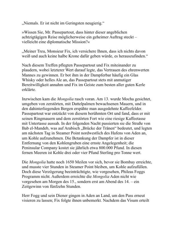 In achtzig Tagen um die Welt - Jules Verne (Around the World in Eighty Days - Deutsch) - Image 2