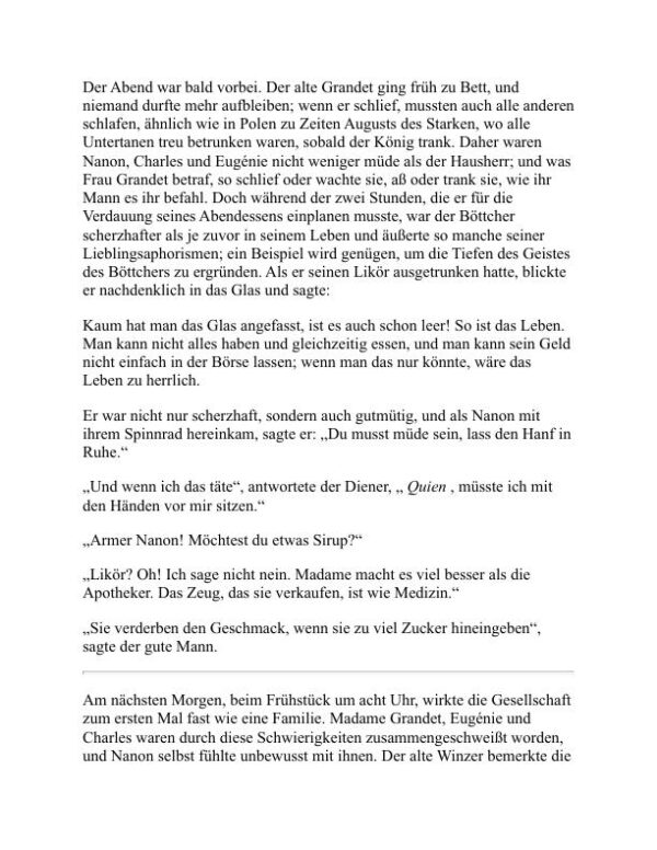 Eugénie Grandet - Honoré de Balzac (Eugénie Grandet - Deutsch) - Image 2