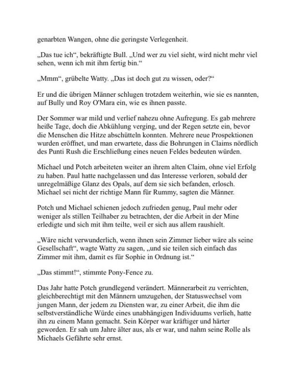 Der schwarze Opal - Katharine Susannah Prichard (The Black Opal - Deutsch) - Image 2