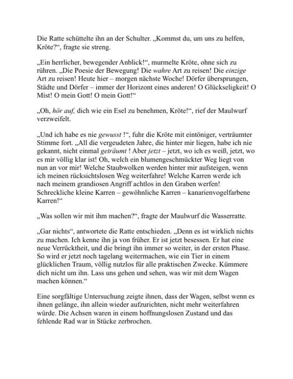 Der Wind in den Weiden - Kenneth Grahame (The Wind in the Willows - Deutsch) - Image 2