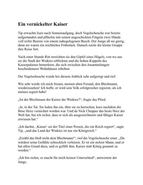 Das wunderbare Land von Oz - L. Frank Baum (The Marvelous Land of Oz - Deutsch) - Image 2