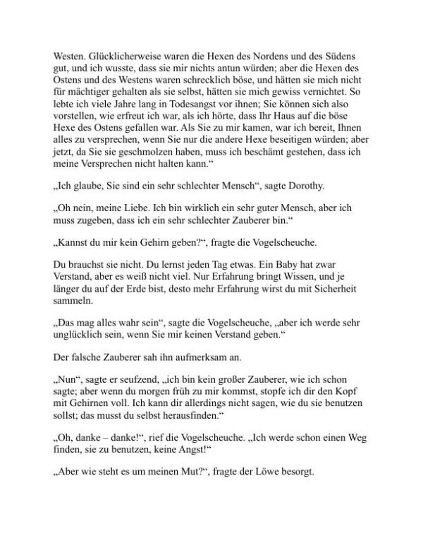 Der Zauberer von Oz - L. Frank Baum (The Wonderful Wizard of Oz - Deutsch) - Image 2