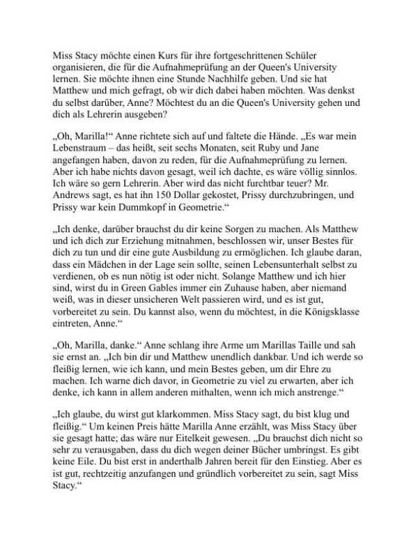 Anne auf Green Gables - L. M. Montgomery (Anne of Green Gables - Deutsch) - Image 2