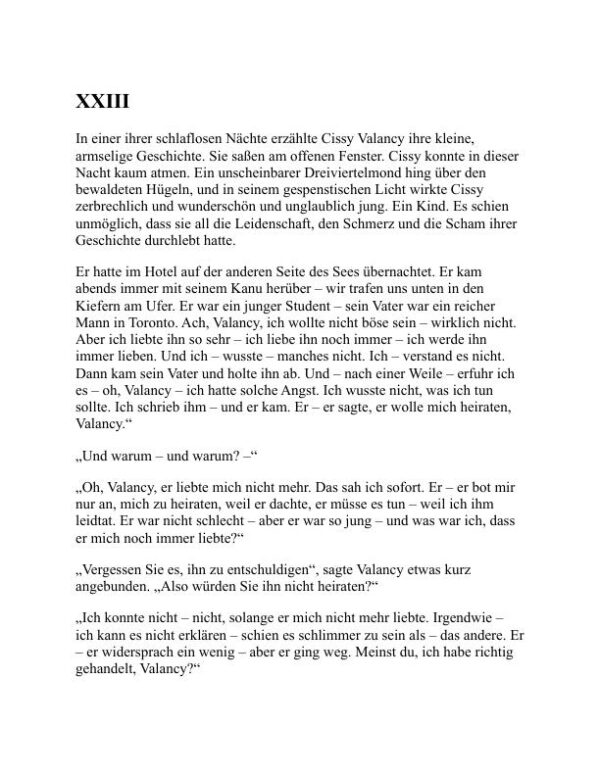 Das blaue Schloss - L. M. Montgomery (The Blue Castle - Deutsch) - Image 2