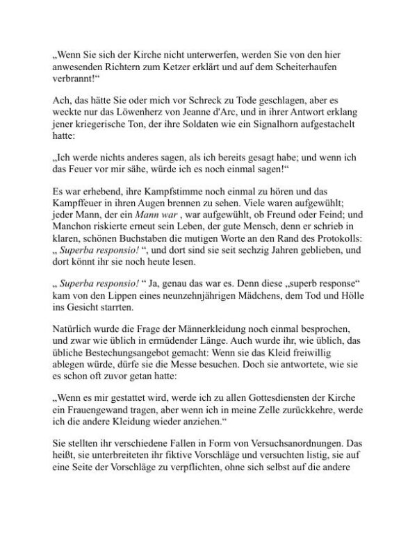 Persönliche Erinnerungen an Jeanne d'Arc - Mark Twain (Personal Recollections of Joan of Arc - Deutsch) - Image 2