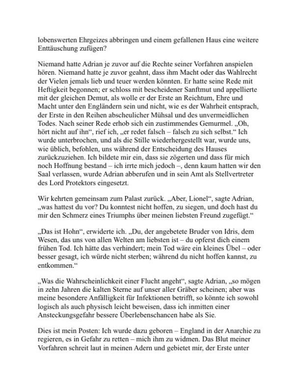 Der letzte Mann - Mary Shelley (The Last Man - Deutsch) - Image 2