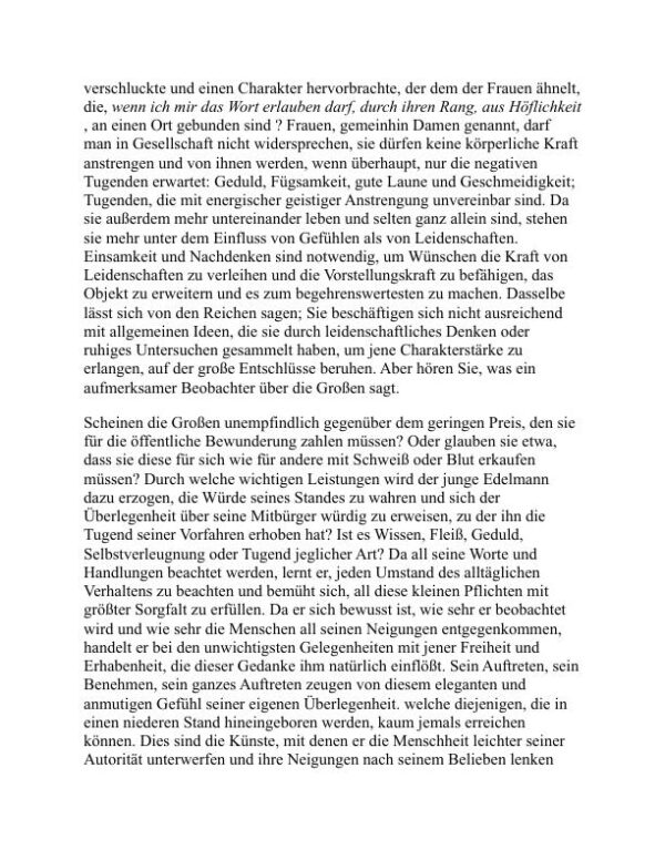 Eine Verteidigung der Rechte der Frau - Mary Wollstonecraft (A Vindication of the Rights of Woman - Deutsch) - Image 2