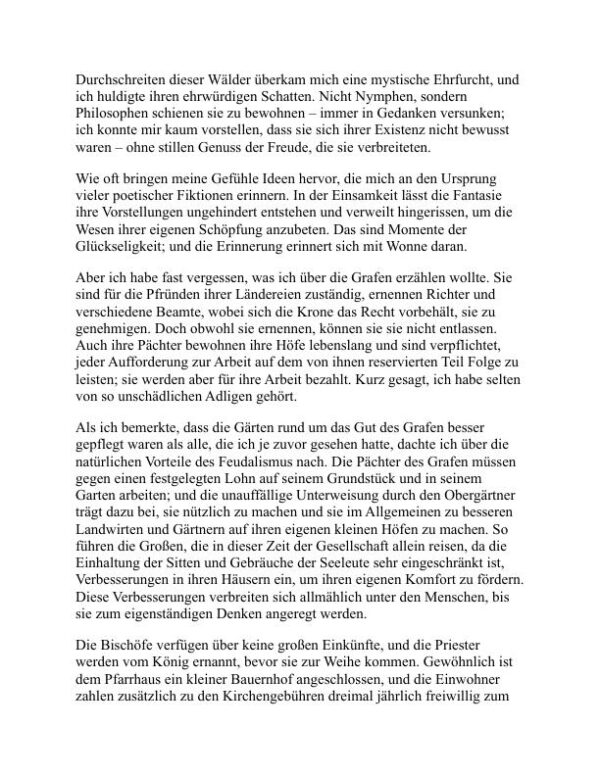 Briefe, die während eines kurzen Aufenthalts in Schweden, Norwegen und Dänemark geschrieben wurden - Mary Wollstonecraft (Letters Written During a Short Residence in Sweden, Norway, and Denmark - Deutsch) - Image 2