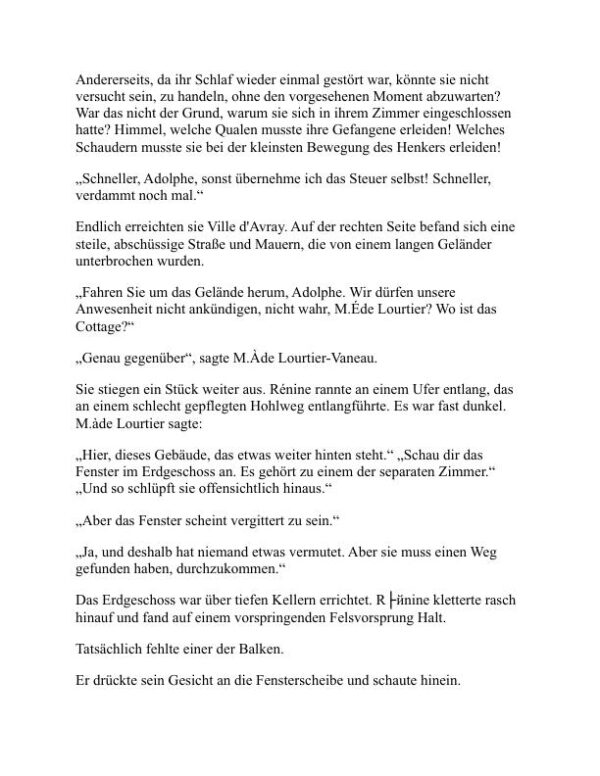 Die acht Schläge der Uhr - Maurice Leblanc (The Eight Strokes of the Clock - Deutsch) - Image 2