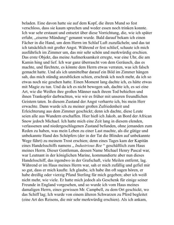 Die interessante Erzählung aus dem Leben von Olaudah Equiano - Olaudah Equiano (The Interesting Narrative of the Life of Olaudah Equiano - Deutsch) - Image 2