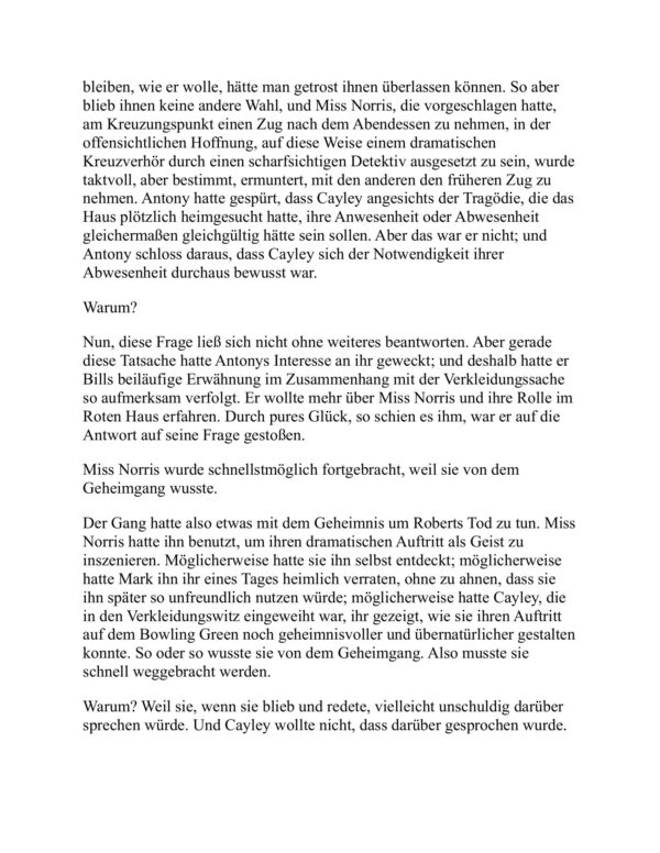 Das Geheimnis des Roten Hauses - A. A. Milne (The Red House Mystery - Deutsch) - Image 2