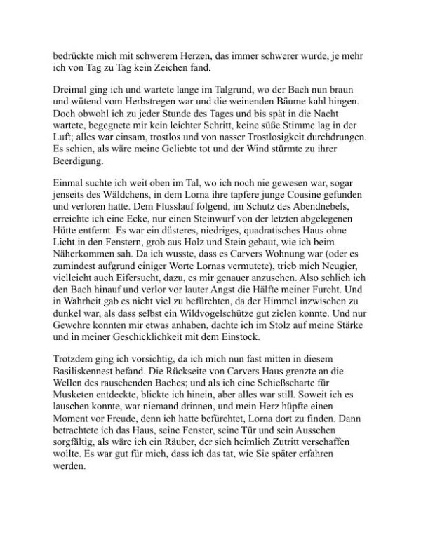 Lorna Doone - R. D. Blackmore (Lorna Doone - Deutsch) - Image 2