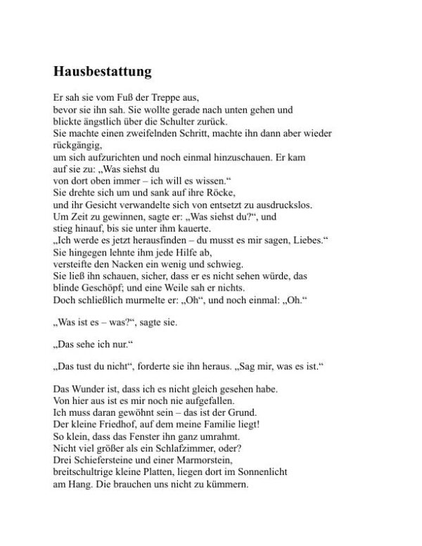 Nördlich von Boston - Robert Frost (North of Boston - Deutsch) - Image 2