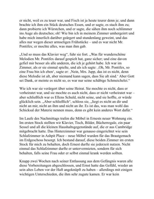 Der Weg allen Fleisches - Samuel Butler (The Way of All Flesh - Deutsch) - Image 2