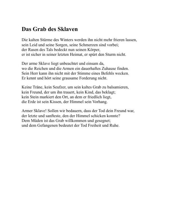 Poesie - Sarah Louisa Forten Purvis (Poetry - Deutsch) - Image 2