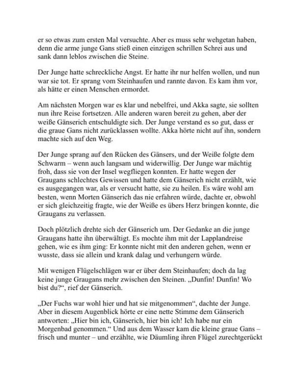 Die wunderbare Reise des kleinen Nils - Selma Lagerlöf (The Wonderful Adventures of Nils - Deutsch) - Image 2