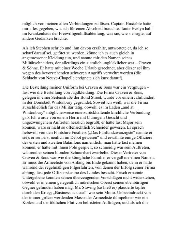 Memoiren eines Fuchsjägers - Siegfried Sassoon (Memoirs of a Foxhunting Man - Deutsch) - Image 2