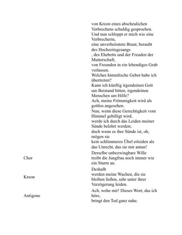 Antigone - Sophocles (Antigone - Deutsch) - Image 2