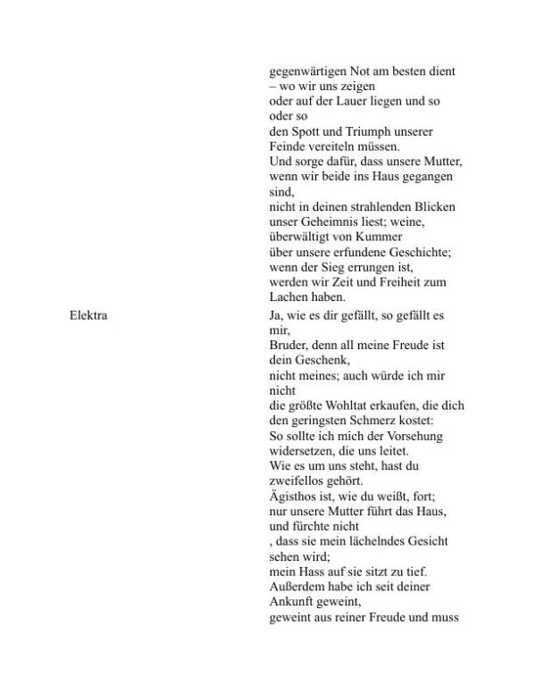 Elektra - Sophocles (Electra - Deutsch) - Image 2