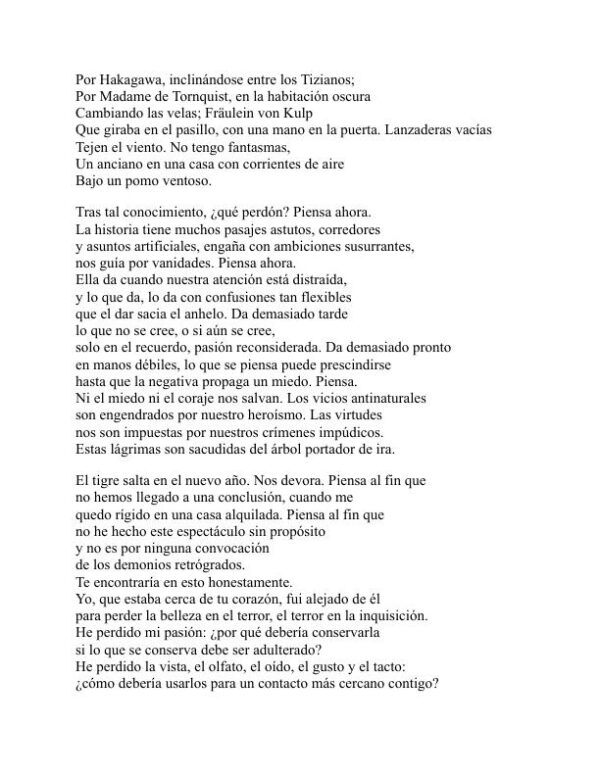 Poesía - T. S. Eliot (Poetry - Espanol) - Image 2