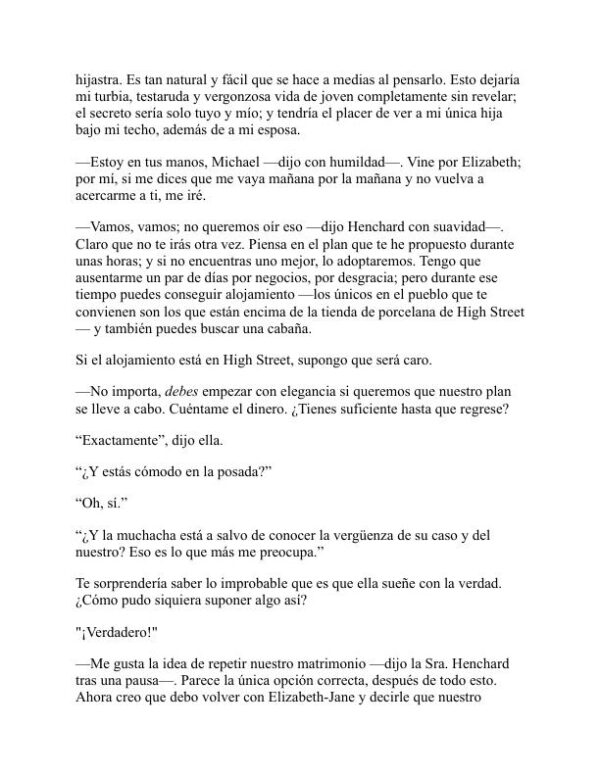El alcalde de Casterbridge - Thomas Hardy (The Mayor of Casterbridge - Espanol) - Image 2