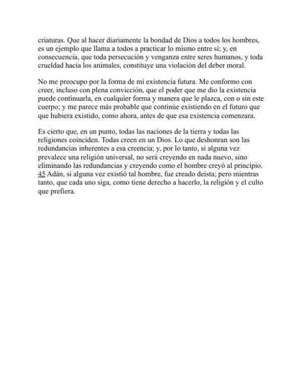 La era de la razón - Thomas Paine (The Age of Reason - Espanol) - Image 2