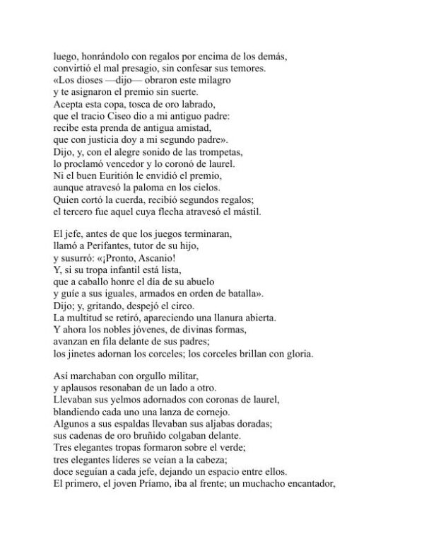 La Eneida - Virgil (The Aeneid - Espanol) - Image 2