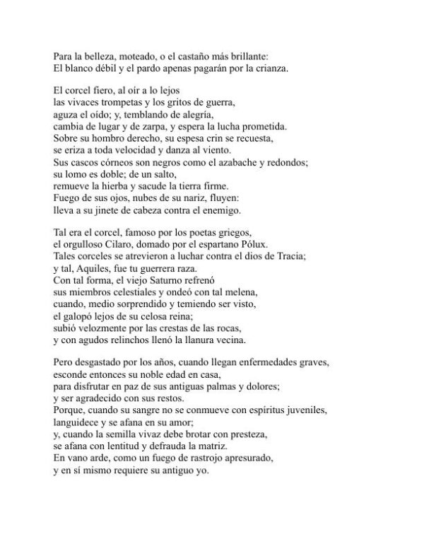 Las Geórgicas - Virgil (The Georgics - Espanol) - Image 2