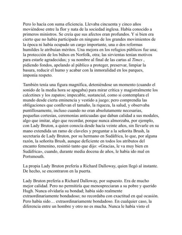 La señora Dalloway - Virginia Woolf (Mrs. Dalloway - Espanol) - Image 2