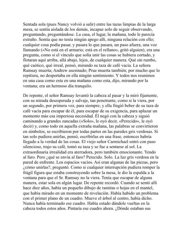 Al faro - Virginia Woolf (To the Lighthouse - Espanol) - Image 2
