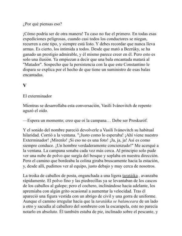 Cuento corto - Vladimir Korolenko (Short Fiction - Espanol) - Image 2