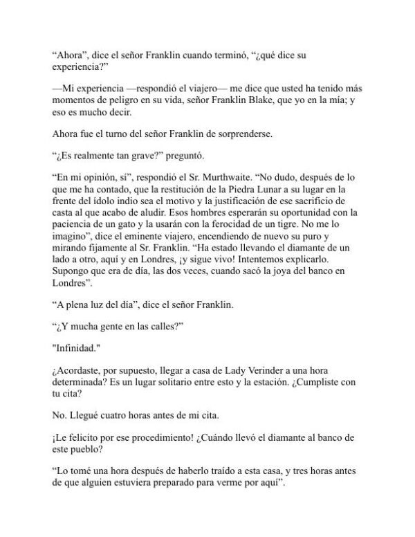 La piedra lunar - Wilkie Collins (The Moonstone - Espanol) - Image 2