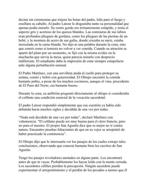 La muerte llega para el arzobispo - Willa Cather (Death Comes for the Archbishop - Espanol) - Image 2