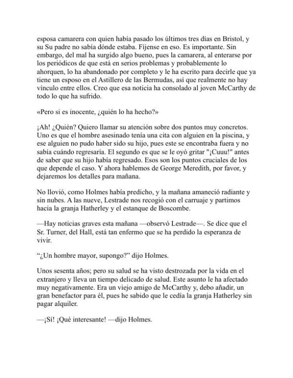 Las aventuras de Sherlock Holmes - Arthur Conan Doyle (The Adventures of Sherlock Holmes - Espanol) - Image 2
