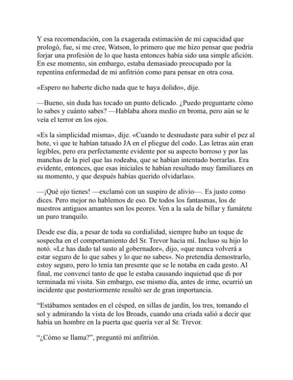 Las memorias de Sherlock Holmes - Arthur Conan Doyle (The Memoirs of Sherlock Holmes - Espanol) - Image 2